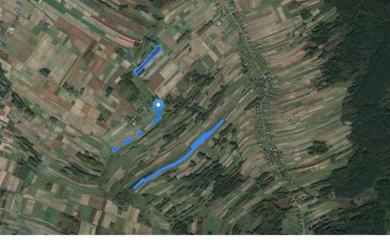 Grunt w miejscowości Łączki Brzeskie, Łączki Brzeskie (podkarpackie). Działki numer: 913, 2105, 2101, 2098/2, 1884, 1882, 1880, 1878, 2108/1, 2108/2. Działki i grunty. Łączki Brzeskie, 39-315, Łączki Brzeskie, (woj. podkarpackie)