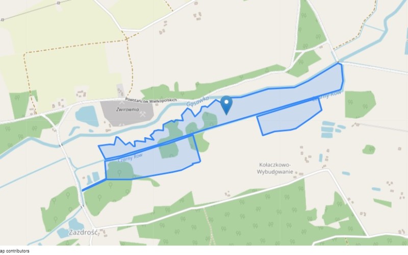 Grunt w miejscowości Szubin, Zazdrość (kujawsko-pomorskie). Działki numer: 47/3, 54, 47/2, 39/3. Działki i grunty. Zazdrość, 89-200, Szubin, (woj. kujawsko-pomorskie)