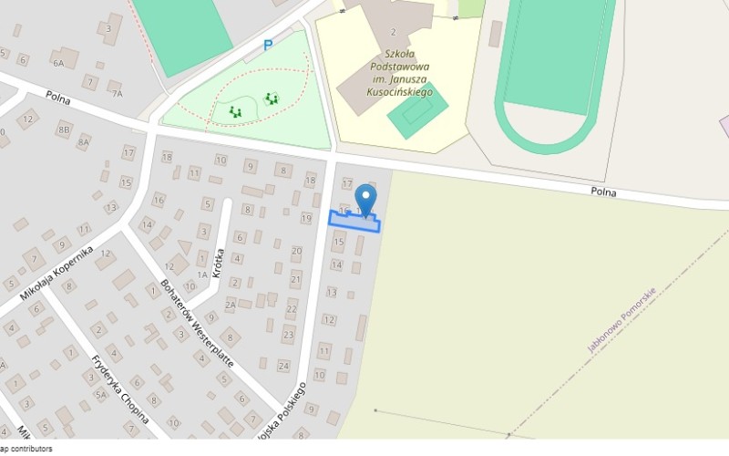 Nieruchomość w miejscowości Jabłonowo Pomorskie, Wojska Polskiego 16 (kujawsko-pomorskie). Inne. Wojska Polskiego 16, 87-330, Jabłonowo Pomorskie, (woj. kujawsko-pomorskie)