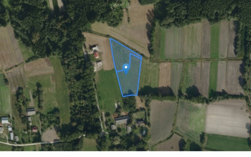 Grunt w miejscowości Wierzchowiny, Wierzchowiny (podkarpackie). Działki numer: 782/2, 782/1. Działki i grunty. Wierzchowiny, 39-308, Wadowice Górne, (woj. podkarpackie)