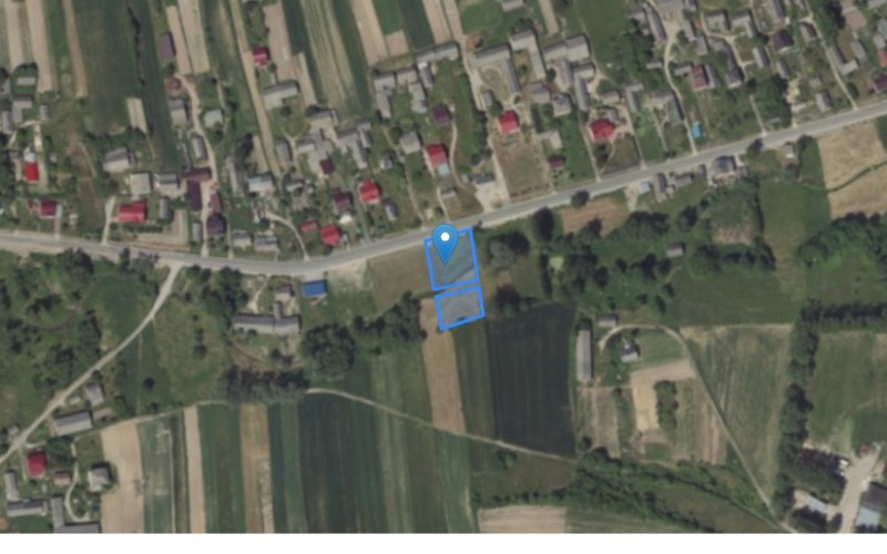 Grunt w miejscowości Ostrzyca, Ostrzyca (lubelskie). Działki numer: 1642, 1692. Działki i grunty. Ostrzyca, 22-375, Ostrzyca, (woj. lubelskie)