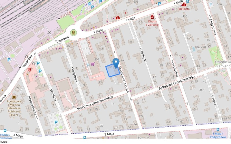 Nieruchomość w miejscowości Skarżysko-Kamienna, Stanisława Staszica 12 (świętokrzyskie). Inne. Stanisława Staszica 12, 26-110, Skarżysko-Kamienna, (woj. świętokrzyskie)