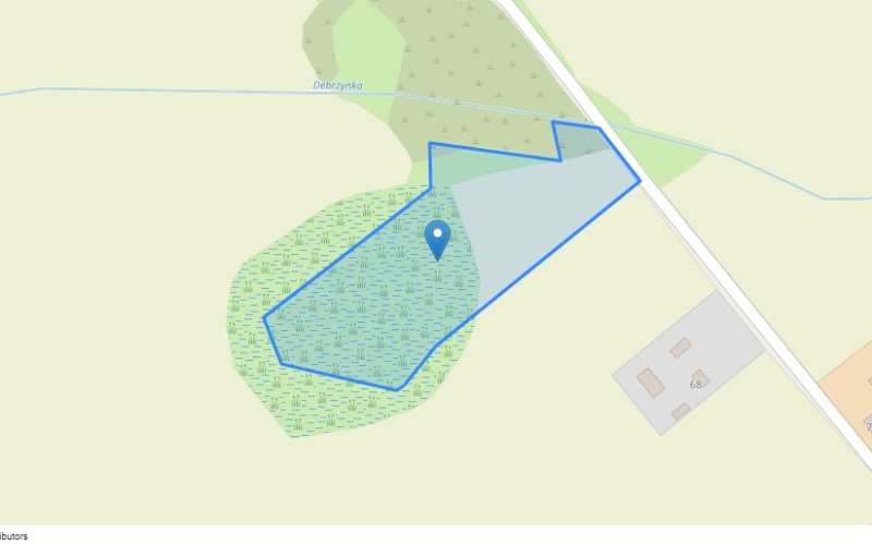 Grunt w miejscowości Mosiny, Mosiny (pomorskie). Działka numer: 442. Działki i grunty. Mosiny, 77-300, Mosiny, (woj. pomorskie)