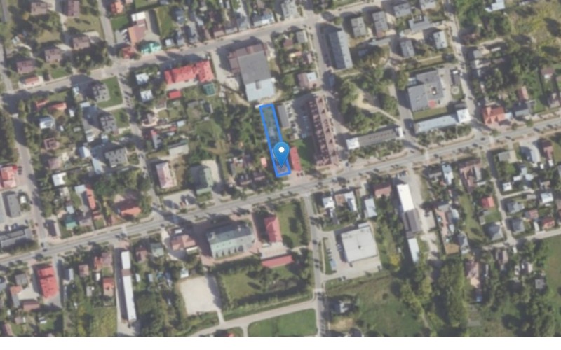 Dom w miejscowości Terespol, Wojska Polskiego 116 (lubelskie). Działka numer: 1445. Domy. Wojska Polskiego 116, 05-825, Terespol, (woj. lubelskie)