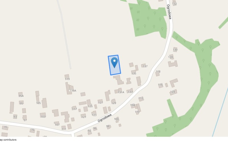 Grunt w miejscowości Polanka Wielka, Ogrodowa 131 (małopolskie). Działka numer: 2664/14. Działki i grunty. Ogrodowa 131, 32-607, Polanka Wielka, (woj. małopolskie)