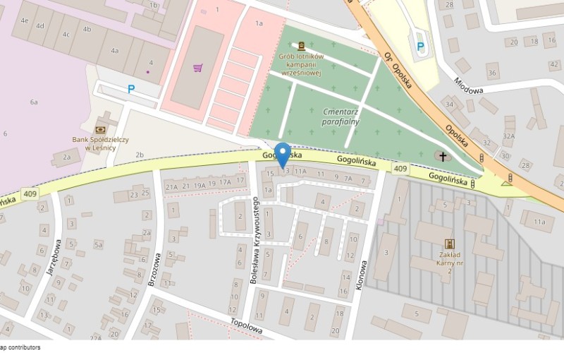 Mieszkanie w miejscowości Strzelce Opolskie, Gogolińska 13/6 (opolskie). Mieszkania. Gogolińska 13/6, 47-100, Strzelce Opolskie, (woj. opolskie)