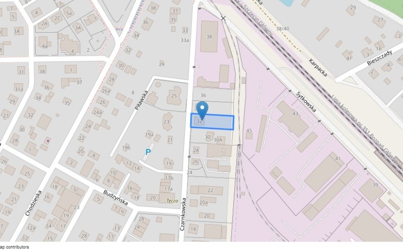 Dom w miejscowości Poznań, Czarnkowska 32 (wielkopolskie). Działka numer: 4. Domy. Czarnkowska 32, 60-415, Poznań, (woj. wielkopolskie)