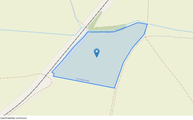 Grunt w miejscowości Szczepanów, Szczepanów (dolnośląskie). Działka numer: 200/3. Działki i grunty. Szczepanów, 58-124, Szczepanów, (woj. dolnośląskie)