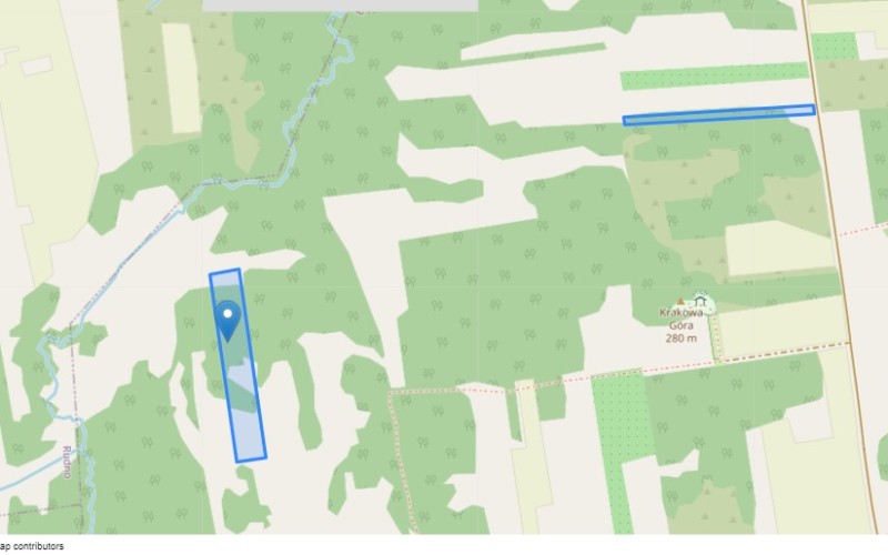 Grunt w miejscowości Borkowice, Borkowice (mazowieckie). Działki numer: 261, 192. Działki i grunty. Borkowice, 24-400, Borkowice, (woj. mazowieckie)