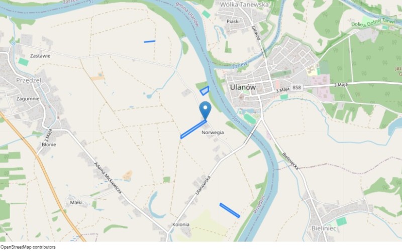 Dom w miejscowości Przędzel, Przędzel (podkarpackie). Działki numer: 292, 2767, 2179, 1578. Domy. Przędzel, 37-420, Przędzel, (woj. podkarpackie)