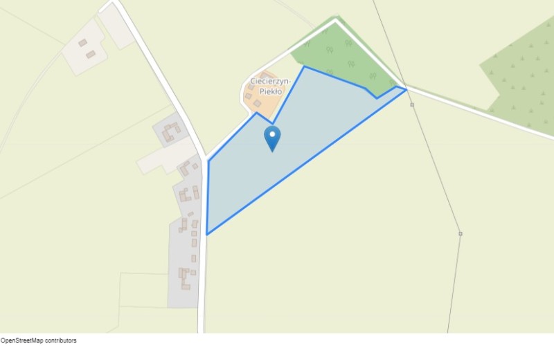 Grunt w miejscowości Ciecierzyn, Ciecierzyn (opolskie). Działka numer: 8/3. Działki i grunty. Ciecierzyn, 46-220, Ciecierzyn, (woj. opolskie)