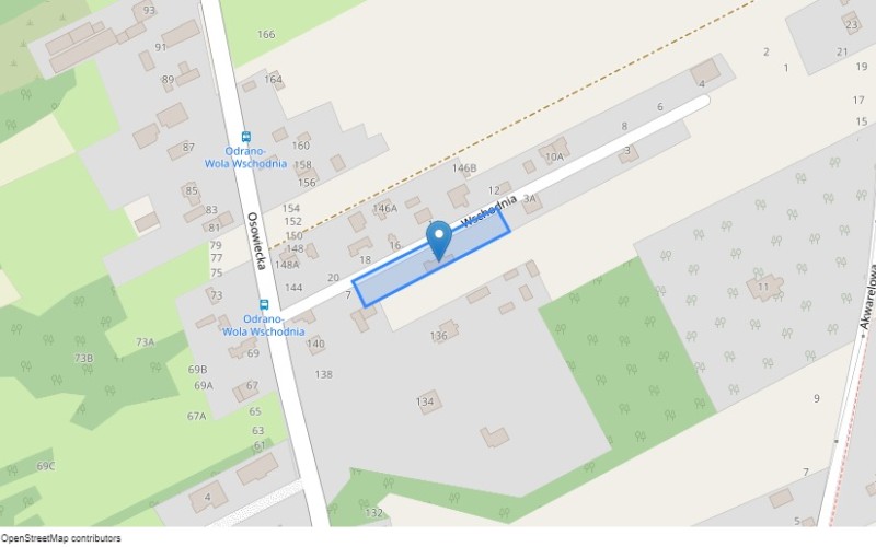 Dom w miejscowości Odrano-Wola, Wschodnia 5 (mazowieckie). Działka numer: 95/2. Domy. Wschodnia 5, 05-825, Odrano-Wola, (woj. mazowieckie)