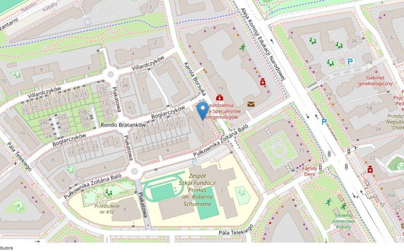 Miejsce postojowe w miejscowości Warszawa, Karola Borsuka 5/miejsce postojowe nr 33 (mazowieckie). Garaże i miejsca postojowe. Karola Borsuka 5/miejsce postojowe nr 33, 02-793, Warszawa, (woj. mazowieckie)