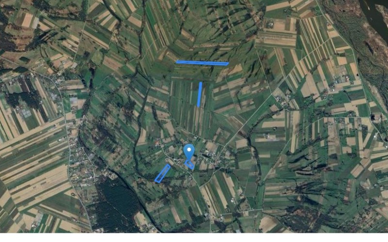 Dom w miejscowości Wólka Tarnowska, Wólka Tarnowska (mazowieckie). Działki numer: 244, 80, 32, 192. Domy. Wólka Tarnowska, 26-910, Magnuszew, (woj. mazowieckie)