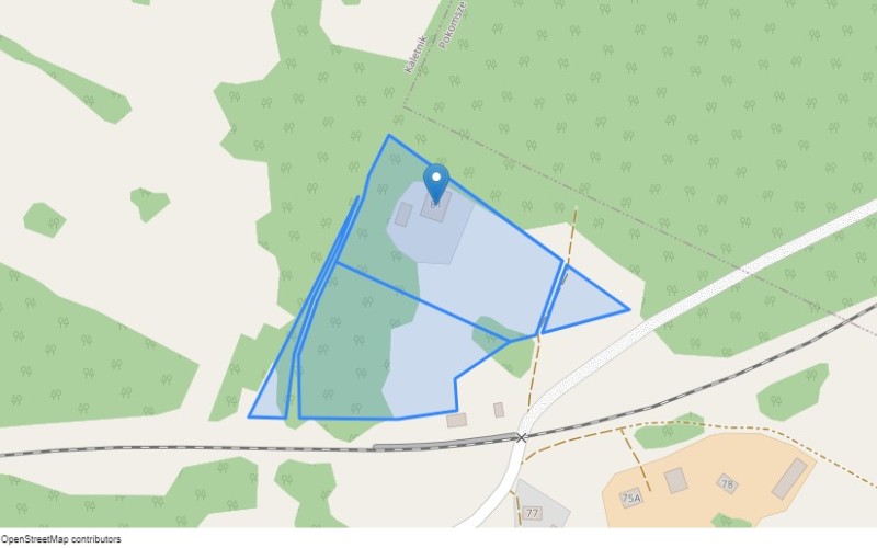 Dom w miejscowości Kaletnik, Kaletnik 81 (podlaskie). Działki numer: 178, 177, 175, 176. Domy. Kaletnik 81, 16-411, Kaletnik 81, (woj. podlaskie)