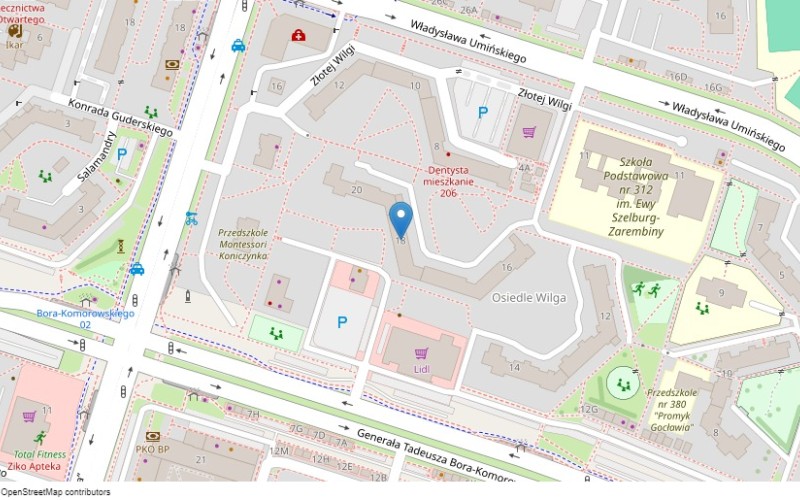 Mieszkanie w miejscowości Warszawa, Generała Tadeusza Bora-Komorowskiego 18/30 (mazowieckie). Mieszkania. Generała Tadeusza Bora-Komorowskiego 18/30, 03-982, Warszawa, (woj. mazowieckie)