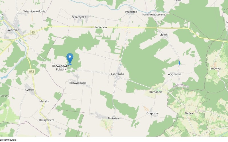 Grunt w miejscowości Rozwadówka, Wygnanka, Rozwadówka, Wygnanka (lubelskie). Działki numer: 1438, 74, 1439. Działki i grunty. Rozwadówka, Wygnanka, 21-518, Rozwadówka, Wygnanka, (woj. lubelskie)