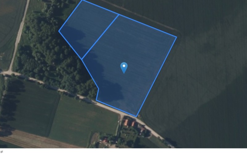 Grunt w miejscowości Różyna, Różyna (warmińsko-mazurskie). Działki numer: 363/18, 363/19. Działki i grunty. Różyna, 11-210, Różyna, (woj. warmińsko-mazurskie)