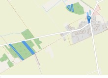 Dom w miejscowości Dąbrowa-Moczydły, Dąbrowa-Moczydły 4 (podlaskie). Działki numer: 181, 190/3, 188/3, 55/2, 180, 11/1, 11/2. Domy. Dąbrowa-Moczydły 4, 18-210, Dąbrowa-Moczydły, (woj. podlaskie)