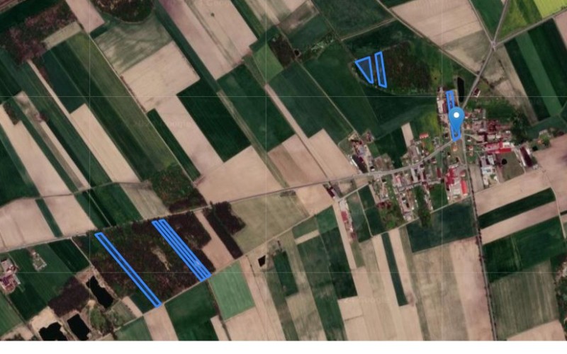 Dom w miejscowości Dąbrowa-Moczydły, Dąbrowa-Moczydły 4 (podlaskie). Działki numer: 181, 190/3, 188/3, 55/2, 180, 11/1, 11/2. Domy. Dąbrowa-Moczydły 4, 18-210, Dąbrowa-Moczydły, (woj. podlaskie)