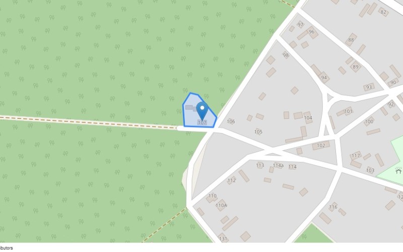 Dom w miejscowości Chlebowo, Chlebowo 107 (lubuskie). Działka numer: 114/4. Domy. Chlebowo 107, 66-620, Chlebowo, (woj. lubuskie)