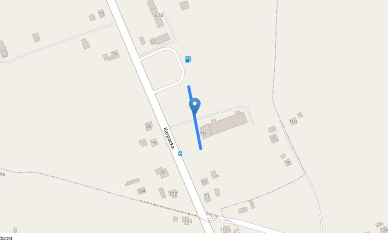 Grunt w miejscowości Zręcin, Zręcin (podkarpackie). Działka numer: 1521/3. Działki i grunty. Zręcin, 38-457, Zręcin, (woj. podkarpackie)