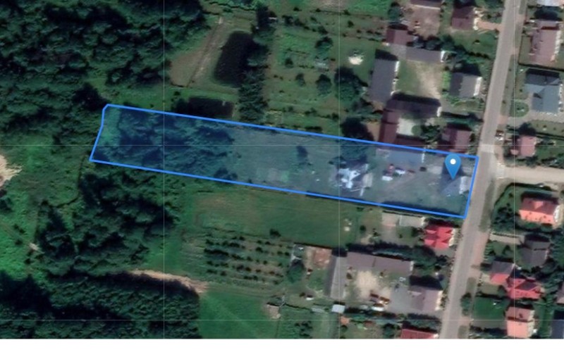Dom w miejscowości Łomża, Kraska 116 (podlaskie). Działka numer: 40186/2. Domy. Kraska 116, 18-400, Łomża, (woj. podlaskie)