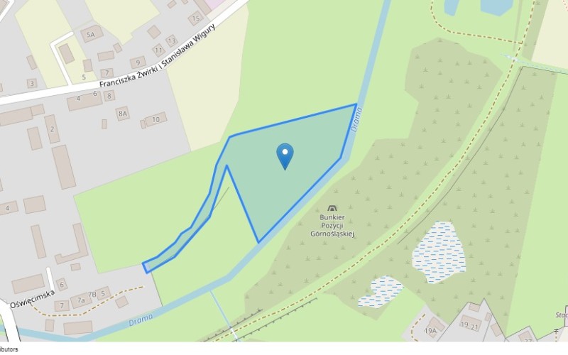 Grunt w miejscowości Zbrosławice, Żwirki i Wigury (śląskie). Działka numer: 645/143. Działki i grunty. Żwirki i Wigury, 42-674, Zbrosławice, (woj. śląskie)