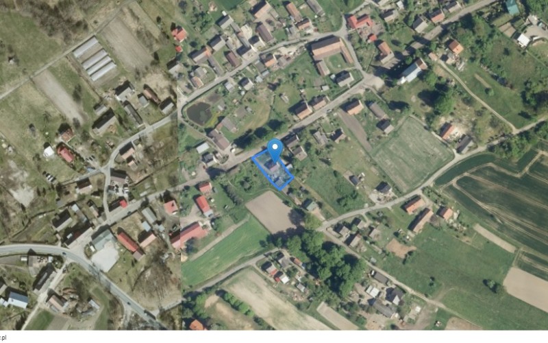 Dom w miejscowości Łuczyna, Łuczyna 18A (dolnośląskie). Działka numer: 504/4. Domy. Łuczyna 18A, 56-410, Łuczyna, (woj. dolnośląskie)