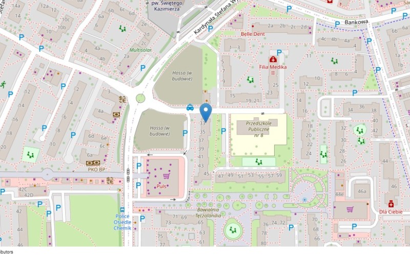 Mieszkanie w miejscowości Police, Kardynała Stefana Wyszyńskiego 33/9 (zachodniopomorskie). Mieszkania. Kardynała Stefana Wyszyńskiego 33/9, 72-009, Police, (woj. zachodniopomorskie)