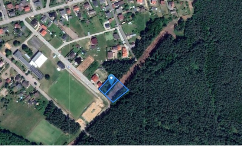 Grunt w miejscowości Lisów, Sportowa 19-21 (śląskie). Działki numer: 829/95, 828/95. Działki i grunty. Sportowa 19-21, 42-714, Lisów, (woj. śląskie)