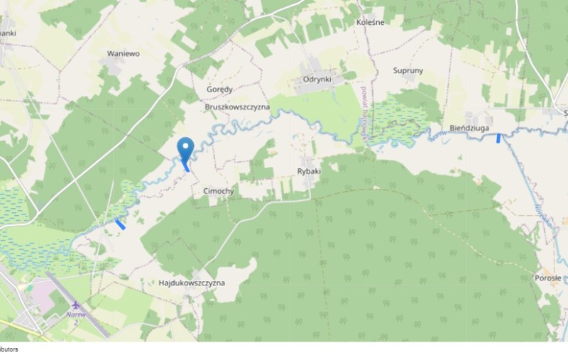 Grunt w miejscowości Narew, Rybaki, Narew, Rybaki (podlaskie). Działki numer: 720, 149, 9. Działki i grunty. Narew, Rybaki, 17-210, Narew, Rybaki, (woj. podlaskie)