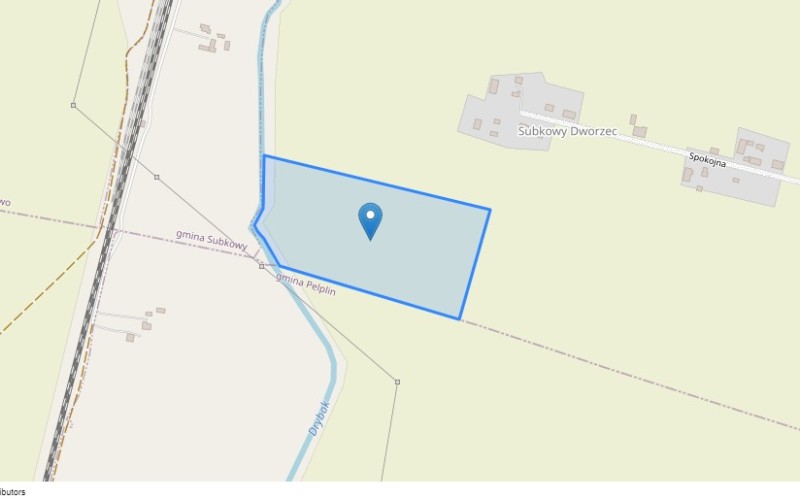 Grunt w miejscowości Subkowy, Subkowy (pomorskie). Działka numer: 587/4. Działki i grunty. Subkowy, 83-120, Subkowy, (woj. pomorskie)