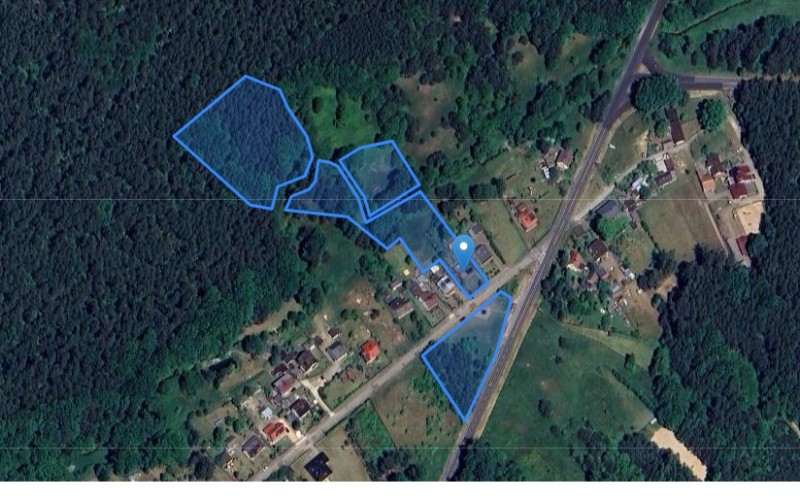 Dom w miejscowości Rudy, Przerycie 35 (śląskie). Działki numer: 389/6, 383, 386, 411/2. Domy. Przerycie 35, 47-430, Rudy, (woj. śląskie)