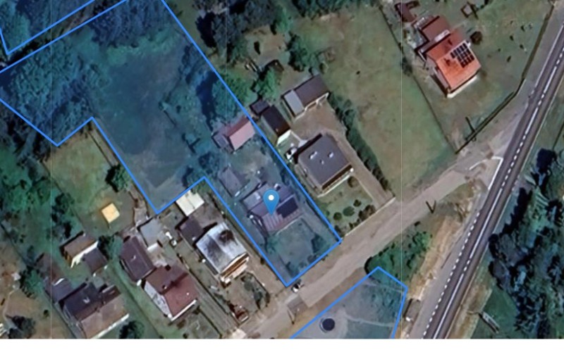 Dom w miejscowości Rudy, Przerycie 35 (śląskie). Działki numer: 389/6, 383, 386, 411/2. Domy. Przerycie 35, 47-430, Rudy, (woj. śląskie)