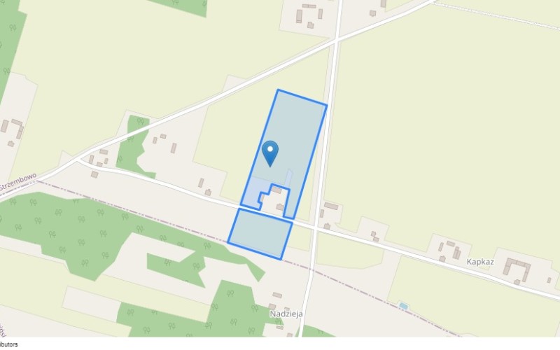 Grunt w miejscowości Strzembowo, Strzembowo (mazowieckie). Działki numer: 221/2, 220/2. Działki i grunty. Strzembowo, 09-152, Strzembowo, (woj. mazowieckie)