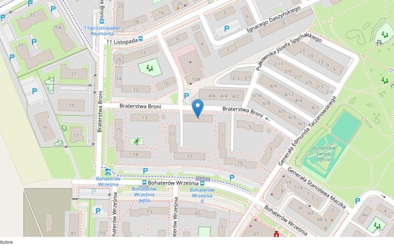 Mieszkanie w miejscowości Sieradz, Braterstwa Broni 9/9 (łódzkie). Mieszkania. Braterstwa Broni 9/9, 98-200, Sieradz, (woj. łódzkie)