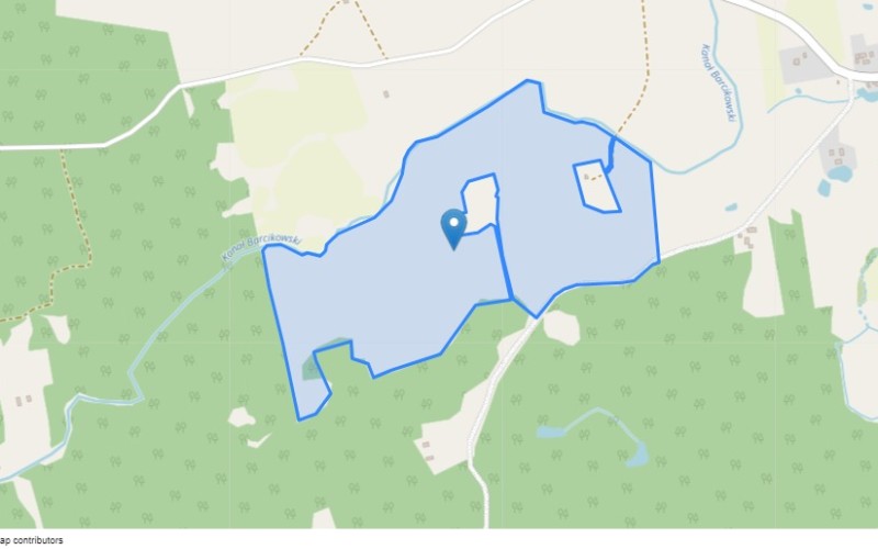 Grunt w miejscowości Podleśna, Podleśna (warmińsko-mazurskie). Działka numer: 161/18. Działki i grunty. Podleśna, 11-040, Podleśna, (woj. warmińsko-mazurskie)