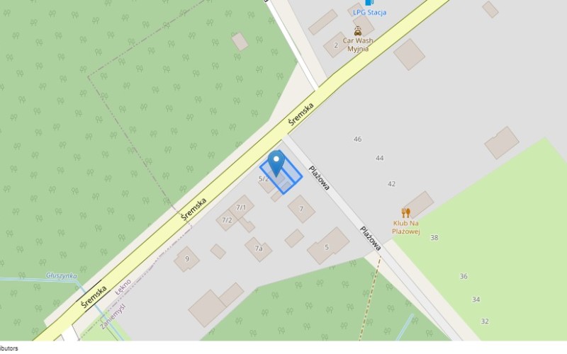 Dom w miejscowości Zaniemyśl, Śremska 5/1 (wielkopolskie). Działki numer: 465/28, 465/27. Domy. Śremska 5/1, 63-020, Zaniemyśl, (woj. wielkopolskie)