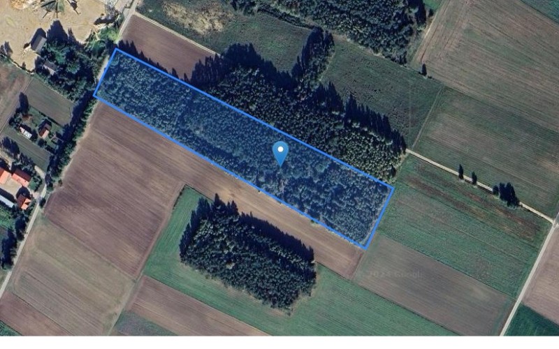 Grunt w miejscowości Zalesie, Zalesie (łódzkie). Działki numer: 68, 120. Działki i grunty. Zalesie, 96-116, Zalesie, (woj. łódzkie)