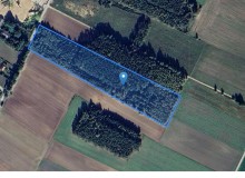 Grunt w miejscowości Zalesie, Zalesie (łódzkie). Działki numer: 68, 120. Działki i grunty. Zalesie, 96-116, Zalesie, (woj. łódzkie)