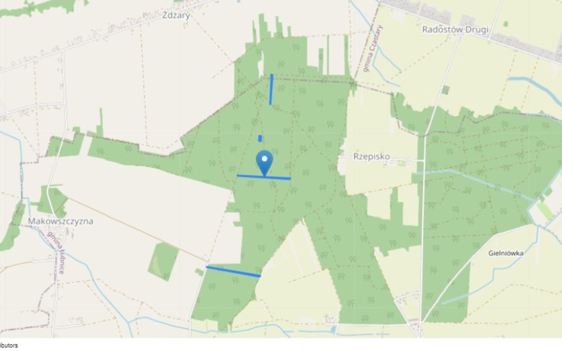 Grunt w miejscowości Wójcin, Wójcin (łódzkie). Działki numer: 1525, 453, 488, 768, 271. Działki i grunty. Wójcin, 98-430, Wójcin, (woj. łódzkie)