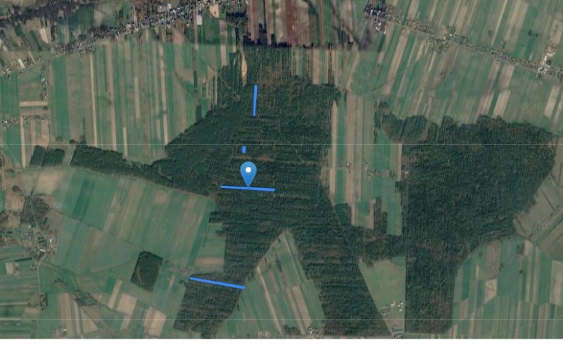 Grunt w miejscowości Wójcin, Wójcin (łódzkie). Działki numer: 1525, 453, 488, 768, 271. Działki i grunty. Wójcin, 98-430, Wójcin, (woj. łódzkie)