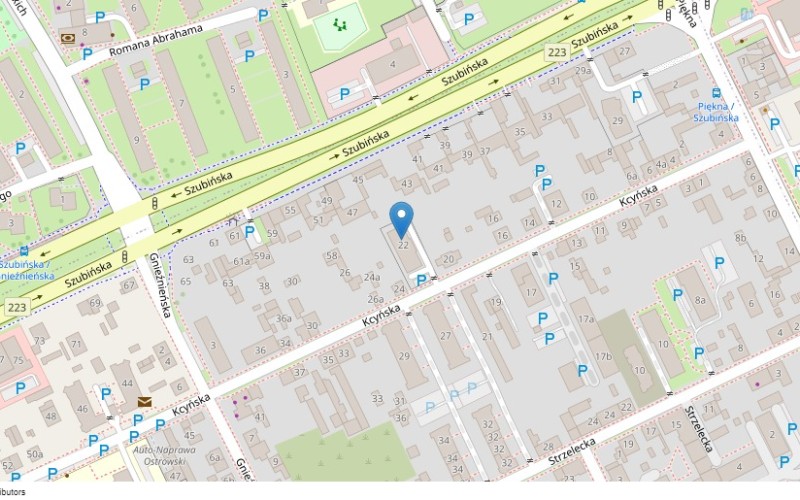Miejsce postojowe w miejscowości Bydgoszcz, Kcyńska 22/miejsce parkingowe nr 14 (kujawsko-pomorskie). Garaże i miejsca postojowe. Kcyńska 22/miejsce parkingowe nr 14, 85-304, Bydgoszcz, (woj. kujawsko-pomorskie)