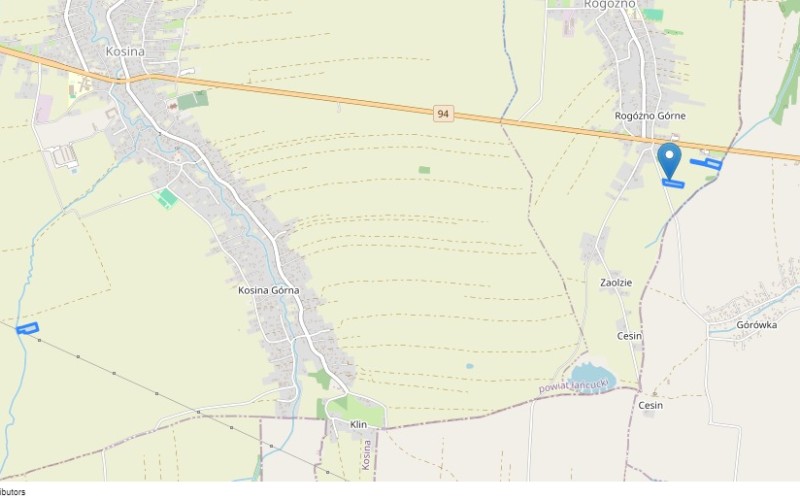 Dom w miejscowości Rogóżno, Rogóżno (podkarpackie). Działki numer: 2831, 1206, 1208, 1222. Domy. Rogóżno, 37-112, Rogóżno, (woj. podkarpackie)