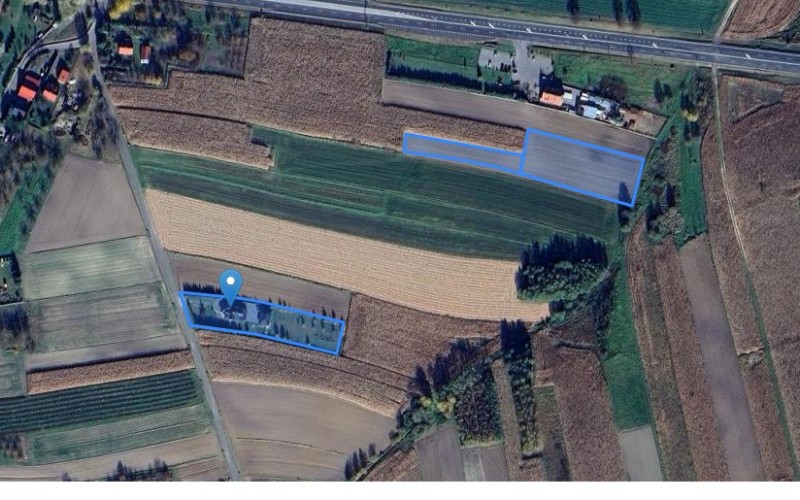 Dom w miejscowości Rogóżno, Rogóżno (podkarpackie). Działki numer: 2831, 1206, 1208, 1222. Domy. Rogóżno, 37-112, Rogóżno, (woj. podkarpackie)