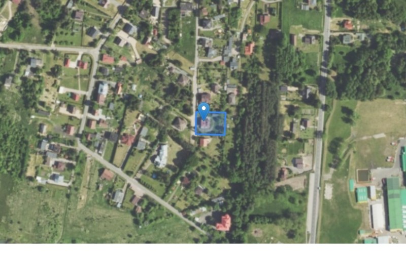 Dom w miejscowości Korwinów, Modra 13 (śląskie). Działka numer: 47. Domy. Modra 13, 42-263, Korwinów, (woj. śląskie)