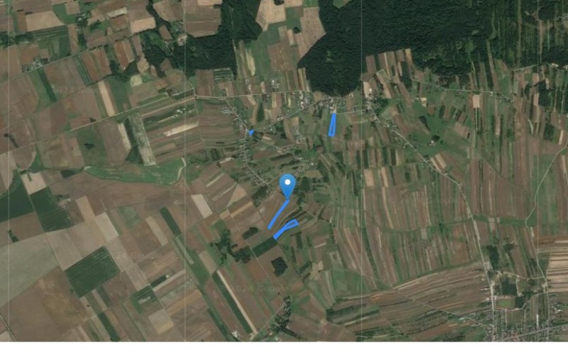 Grunt w miejscowości Gniazdów-Mzyki, Gniazdów-Mzyki (śląskie). Działki numer: 279, 1064, 99, 1080. Działki i grunty. Gniazdów-Mzyki, 42-350, Gniazdów- Mzyki, (woj. śląskie)