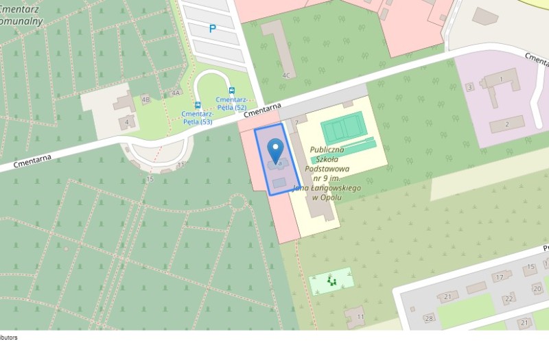 Nieruchomość komercyjna w miejscowości Opole, Cmentarna 7A (opolskie). Nieruchomości komercyjne. Cmentarna 7A, 45-834, Opole, (woj. opolskie)