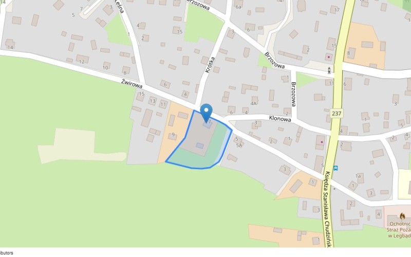 Dom w miejscowości Legbąd, Żwirowa 7 (kujawsko-pomorskie). Działka numer: 311/1. Domy. Żwirowa 7, 89-504, Legbąd, (woj. kujawsko-pomorskie)